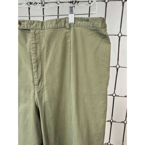 Rafaella Woman Olive Green Cotton/Spandex Pants 20W Elastic Waist - Picture 14 of 16